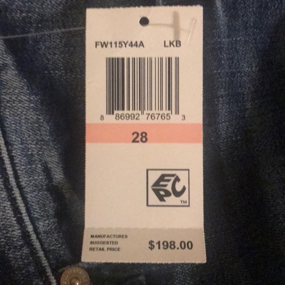 New 7FAM Dojo Original Trouser in Lake Blue - Picture 5 of 6